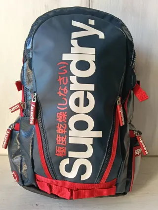Superdry Zaino Blu e Rosso