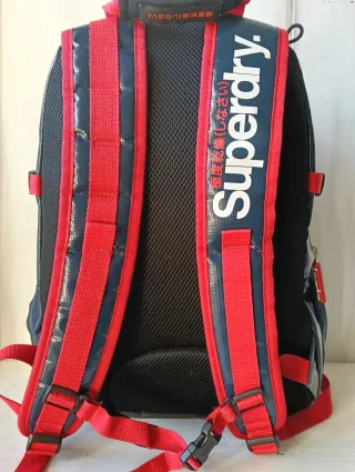 Superdry Zaino Blu e Rosso