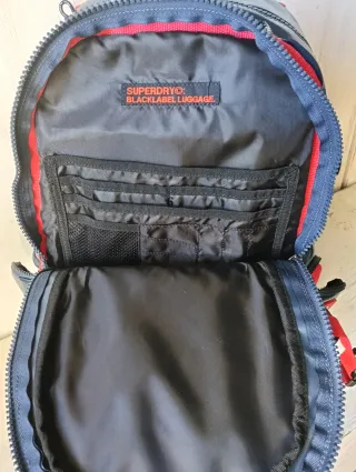 Superdry Zaino Blu e Rosso