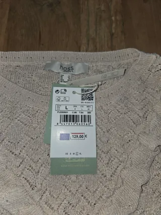 Jersey Hoss Intropia Beige Talla L