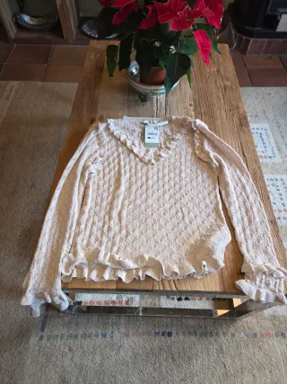 Jersey Hoss Intropia Beige Talla L
