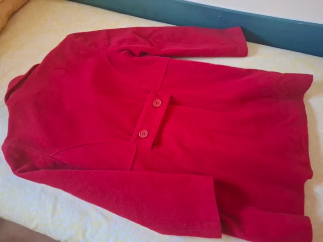Abrigo rojo Atame Talla 38