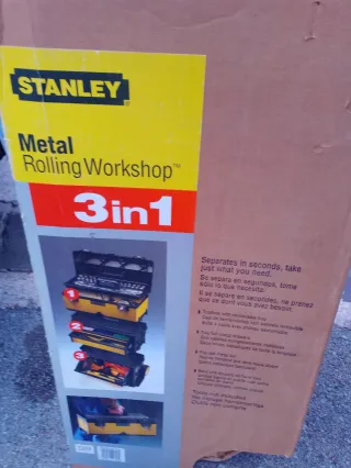 Caja de herramientas Stanley con ruedas