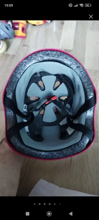 Patines en línea para niña y protecciones