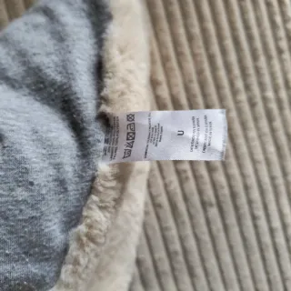 Saco invierno bebe petit alo color gris