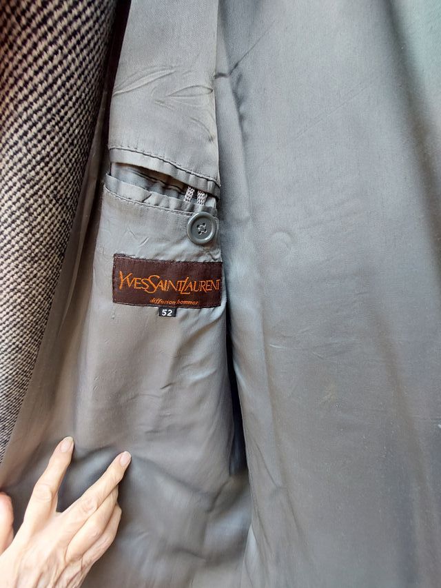 Abrigo lana virgen caballero T.52