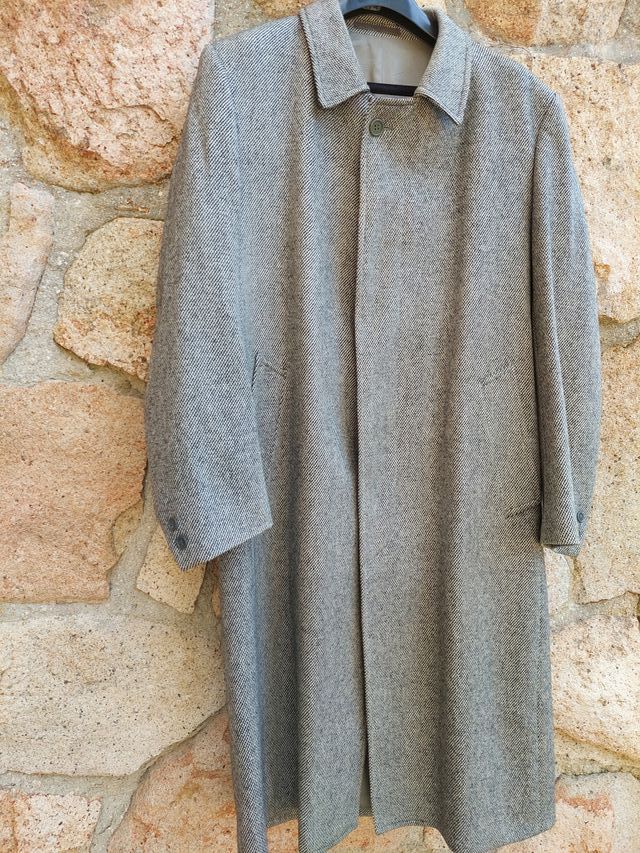 Abrigo lana virgen caballero T.52