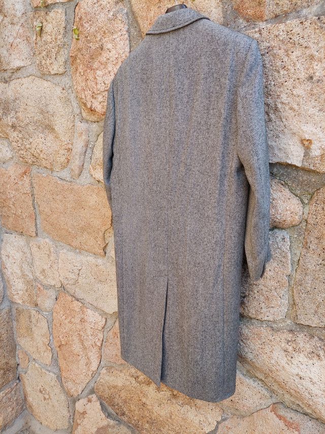 Abrigo lana virgen caballero T.52