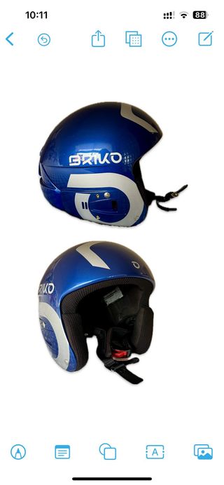 Casco Esquí Competición BRIKO Vulcano FIS 6.8