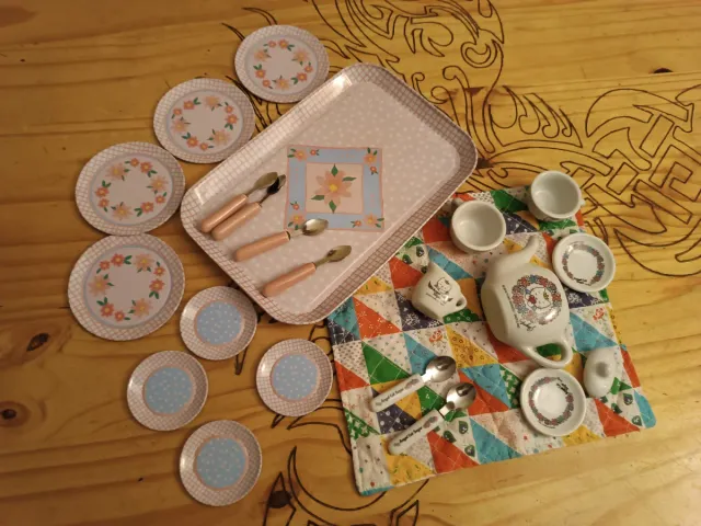 Set da tè per bambini giocattolo