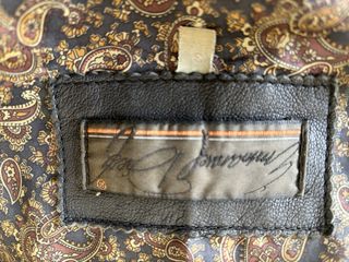 Chaqueta de Piel Negra