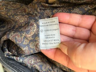 Chaqueta de Piel Negra