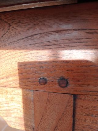 Mesa,( autèntica TEKA artesana )