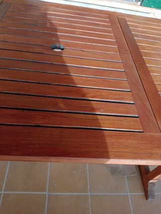 Mesa,( autèntica TEKA artesana )