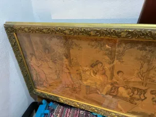 Cuadro antiguo estilo clásico