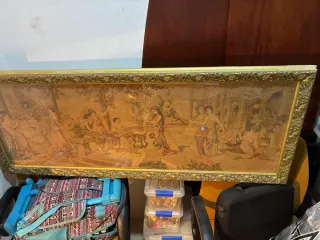 Cuadro antiguo estilo clásico