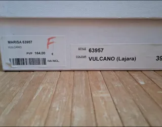 Sandalias Marisa Rey Doradas Talla 39