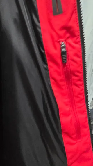 Giacca sci Rossignol rossa uomo nuova con etichett