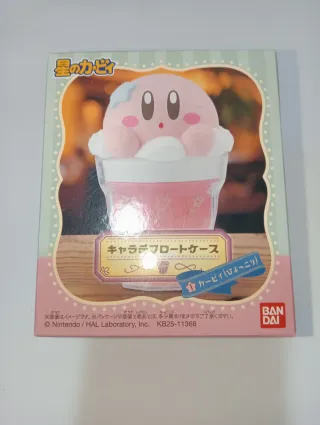Kirby CharaLatte Float Case Figure #1 Bandai