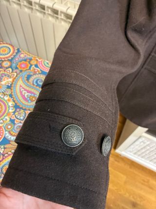Abrigo Pull&Bear Talla XL Marrón