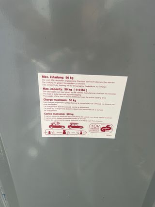 Cofre techo para coche CRUZ