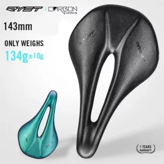 Sillín Bici Carbono 143mm 134g