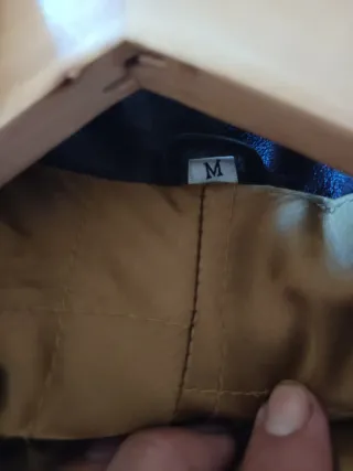 Abrigo Vintage Ante Verde.M.