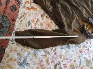 Abrigo Vintage Ante Verde.M.