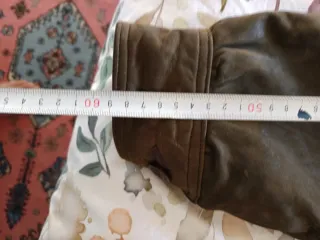 Abrigo Vintage Ante Verde.M.