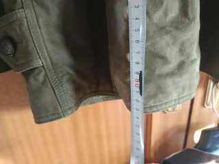 Abrigo Vintage Ante Verde.M.