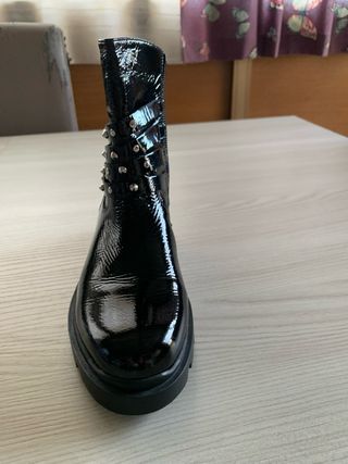 Stivaletti Liu Jo neri vernice borchie