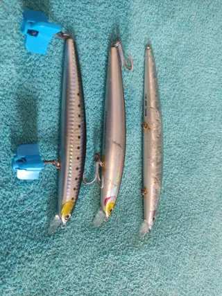 Conjunto Señuelos Pesca Daiwa/Ykr