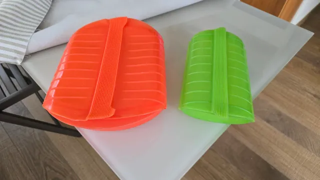 Estojos de vapor Lecue Laranja e Verde