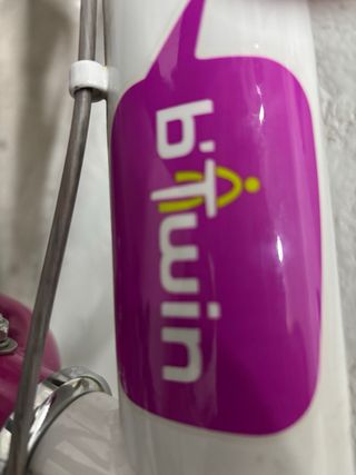 Bicicleta niña Decathlon Btwin 5 marchas más bolso