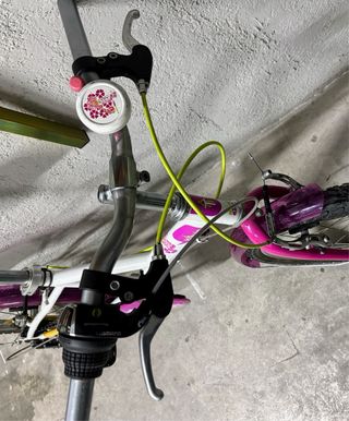 Bicicleta niña Decathlon Btwin 5 marchas más bolso