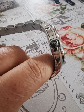 Orologio Chronotech Uomo Blu e Argento