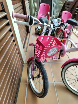 2 Bicicletas Docto Girl 500 16' niña.