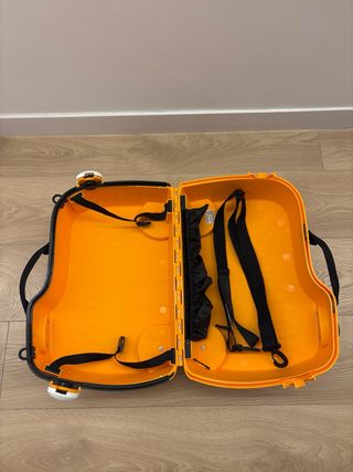 Maleta infantil con ruedas diseño tigre