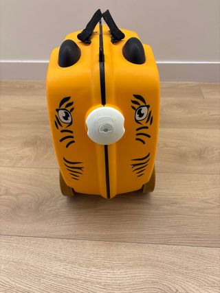 Maleta infantil con ruedas diseño tigre