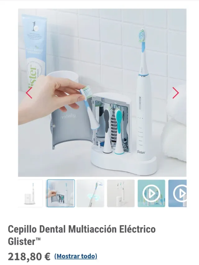 Cepillo Dental Eléctrico Glister