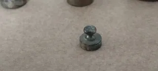 Pesas de balanza de latón o bronce