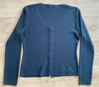 Chaqueta Nadine Lana Merino Negra Talla s/m