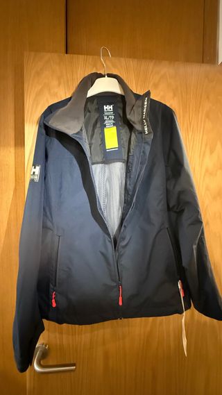 Helly Hansen W crew jacket 2.0 Azul Talla XL