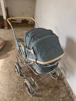 carrito Bebé Vintage Azul