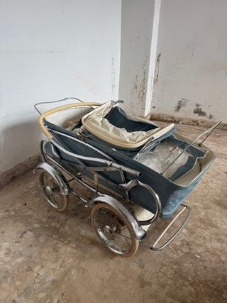 carrito Bebé Vintage Azul