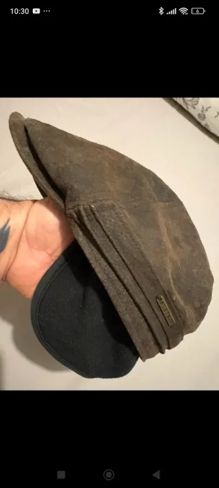 Gorra Stetson Piel Talla XL Orejeras Caliente