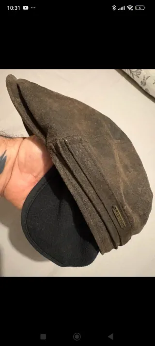 Gorra Stetson Piel Talla XL Orejeras Caliente