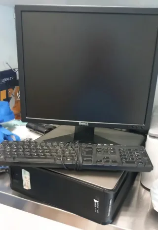 Ordenador Dell Negro Sobremesa