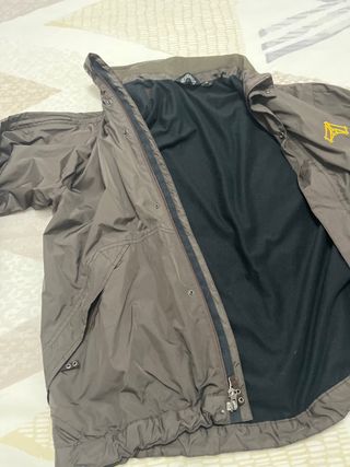 Chaqueta Invierno Hombre Talla L Marrón con forro