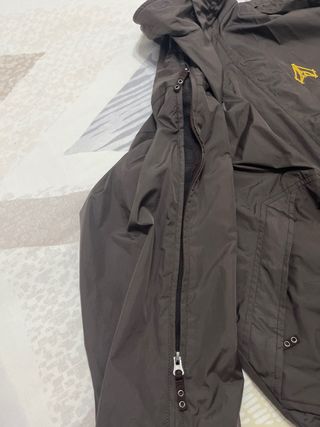 Chaqueta Invierno Hombre Talla L Marrón con forro